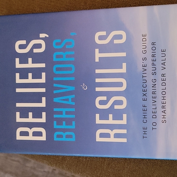 Beliefs behavior results business book - Picture 1 of 2